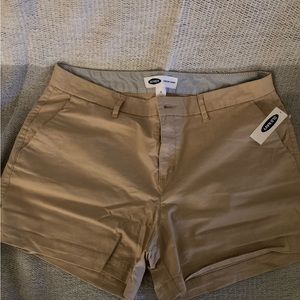 Brand new shorts. Old Navy. Size 12. Khaki. Tags still attached.